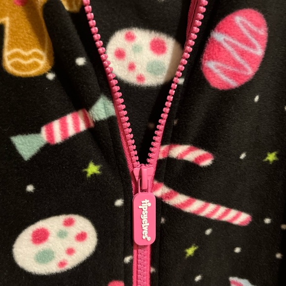 Women's "Let's Get This Gingerbread" Jumpsuit - Picture 13 of 16